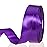 YASEO 1 Inch Purple Solid Satin Ribbon, 50 Yards Craft Fabric Ribbon for Gift Wrapping Floral Bouquets Wedding Party Decoration