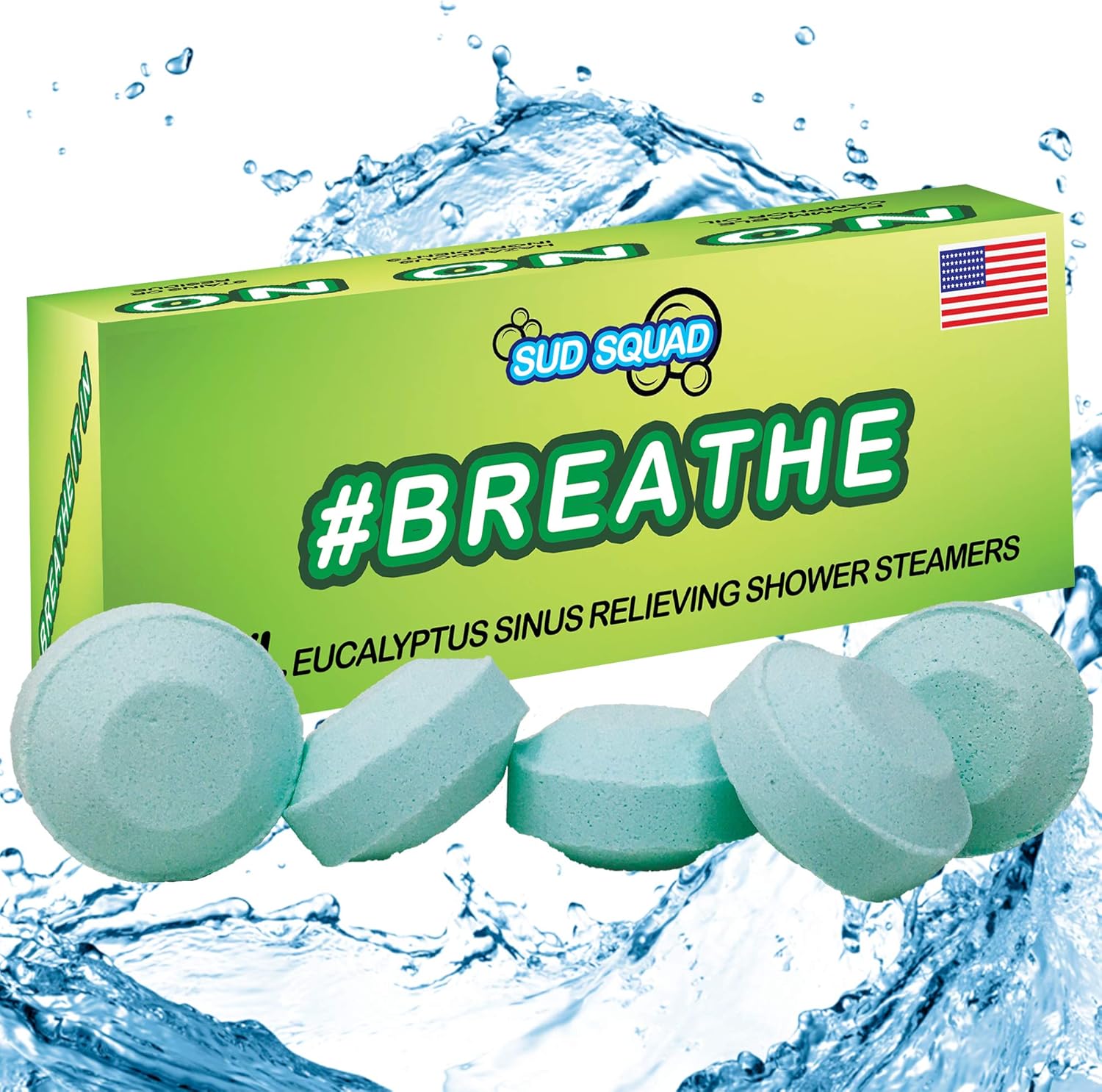 Shower Steamers - Set of 5 Eucalyptus Aromatherapy Shower Bombs - Gifts for Women Gifts for Men - Sinus Soothing Steam Shower Melts XL 3.5oz each Natural Congestion Relief Essential Oil Shower Tablets : Beauty & Personal Care