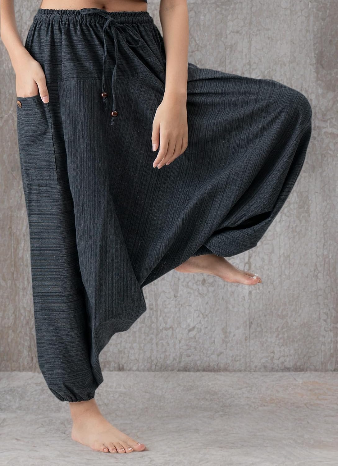 B BANGKOK PANTS Harem Pants for Women Boho Clothing Cotton - Image 5