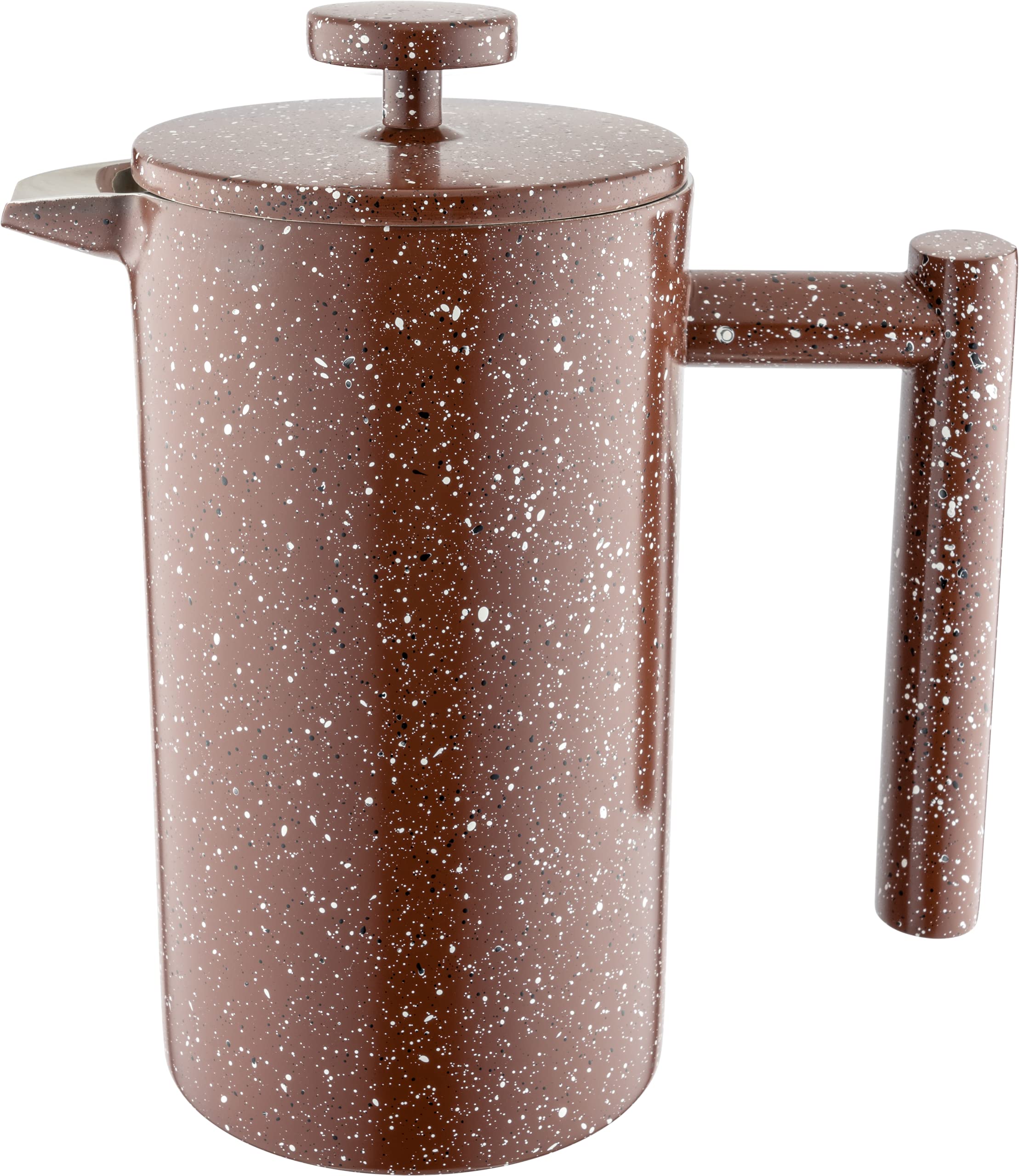 Café Olé - Cafetiere - 3 Cup - Red - Stainless Steel