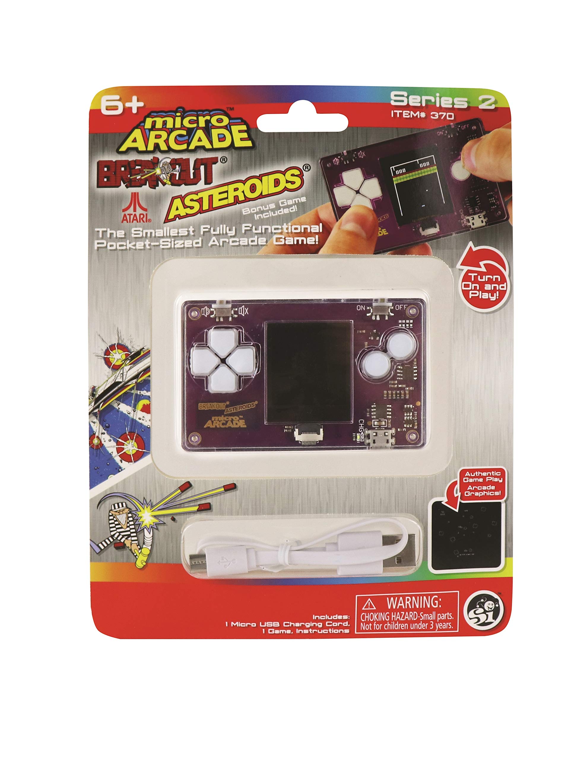 Amazon.com: Micro Arcade Atari 系列2 : 玩具和遊戲