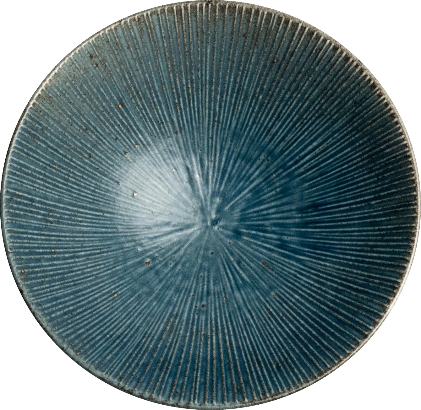 Lusso - Ciotola - Blu - Edo giappone - Ø24,5 cm - Ciotole in ceramica - Ciotola - Piatto per frutta - Ciotole grandi - Ciotole grandi - Insalatiera grande - Stoviglie giapponesi