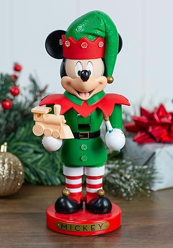 Miniatura 2 de Disney Mickey The Elf - Cascanueces de 10 pulgadas, multicolor