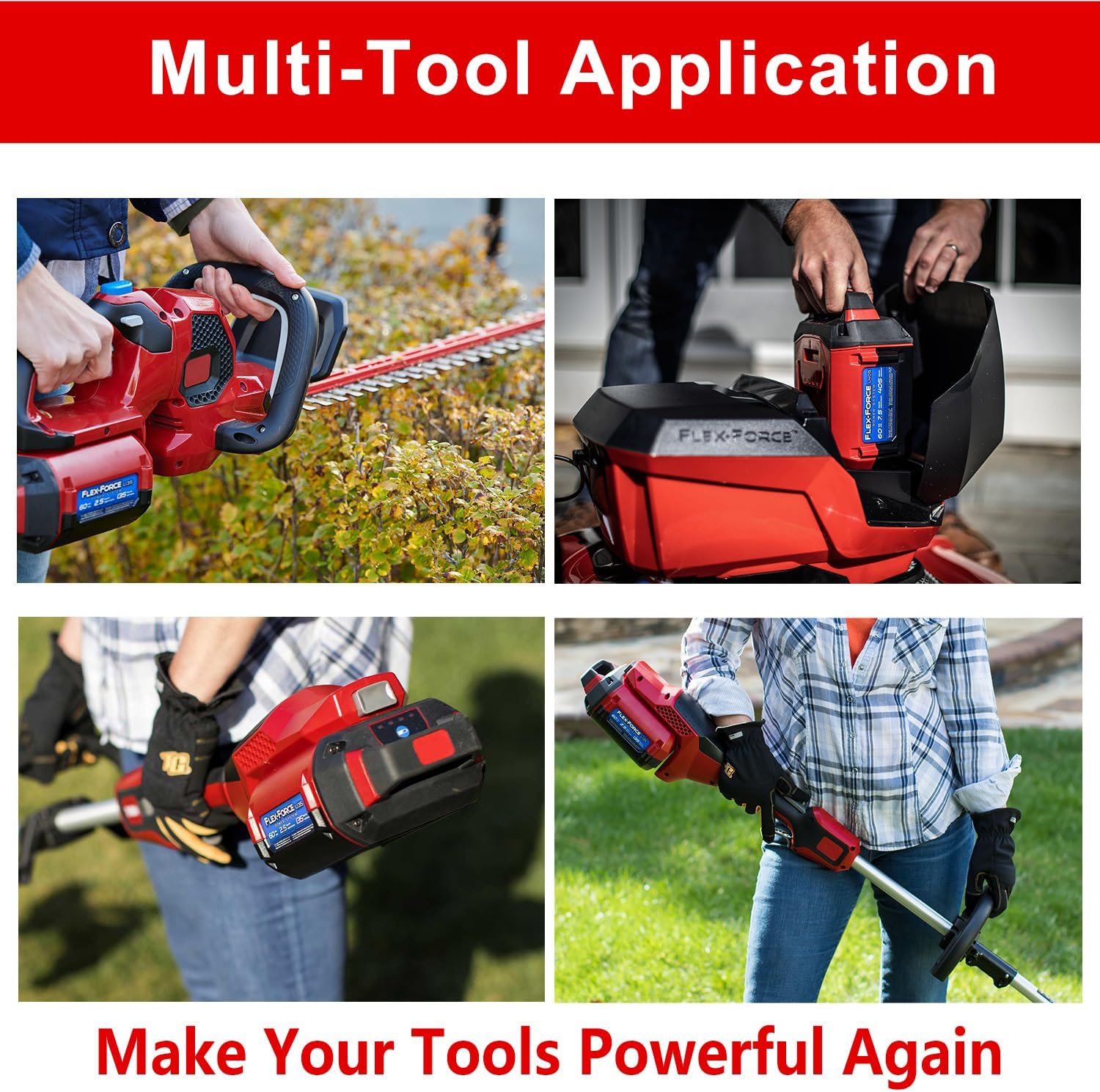 FSKE 3.0Ah Replacement for Toro 60V Battery L108 L135 etc - Compatible with 75+ Toro 60V Cordless Power Tools