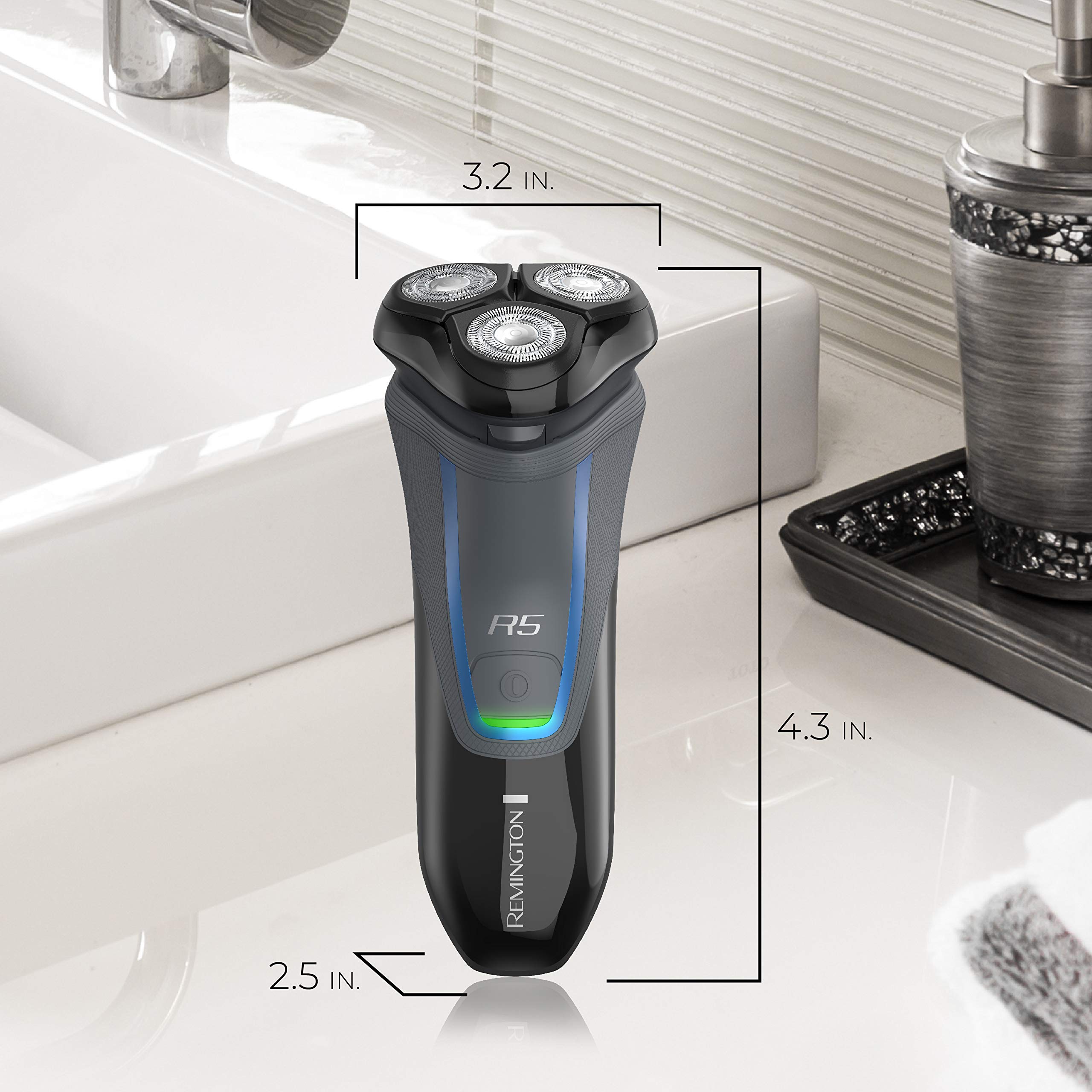 Remington Cordless Rotary Shaver with WETech Waterproof Technology