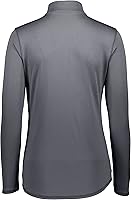Vista 5 de Augusta Sportswear - Sudadera con cremallera corta para mujer, absorbe la humedad