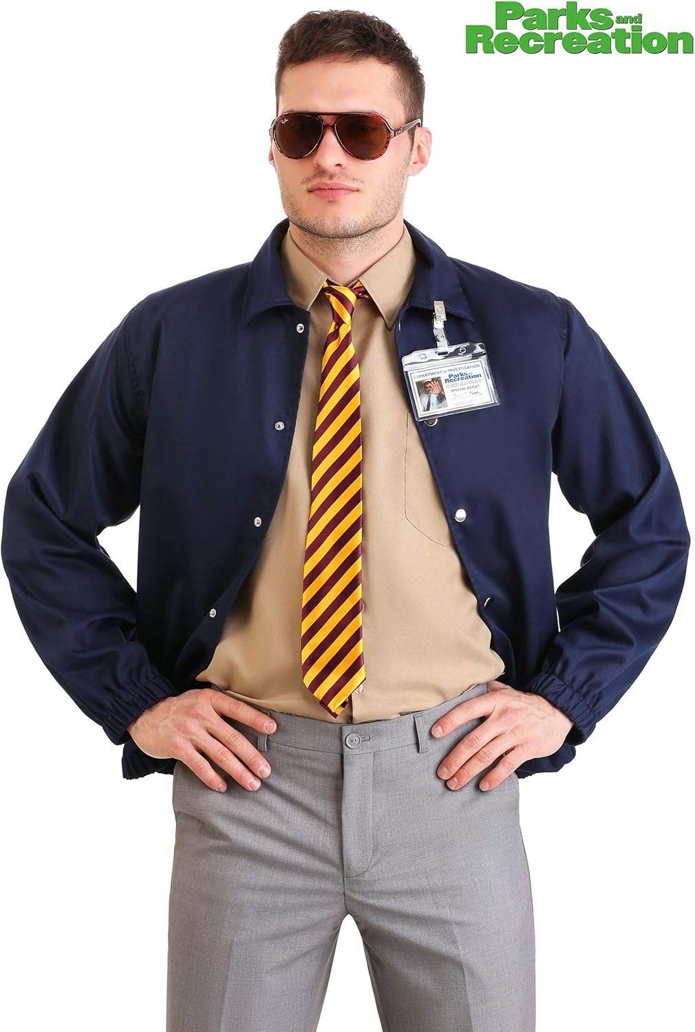 Plus Size Parks and Recreation Burt Macklin Costume