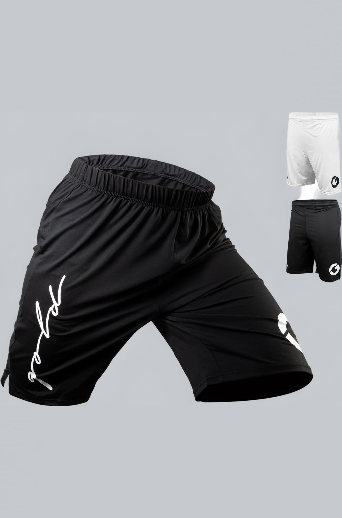 Jiu Jitsu Shorts - IBJJF Approved No Gi Fight Short - for Grappling, MMA, Wrestling, Muay Thai & Boxing