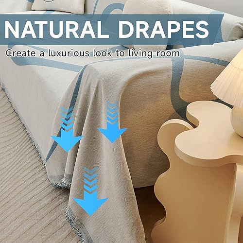 Vista 323 de VClife - Funda para sofá de 2 plazas o modular, de felpilla, antideslizante, lavable, apta para perros, protectora, caqui, 71 x 118 pulgadas 0 0