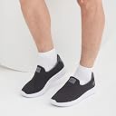Campus Men's OXYFIT (N) Walking Shoes BLK/D.Gry - 9UK/India gallery image