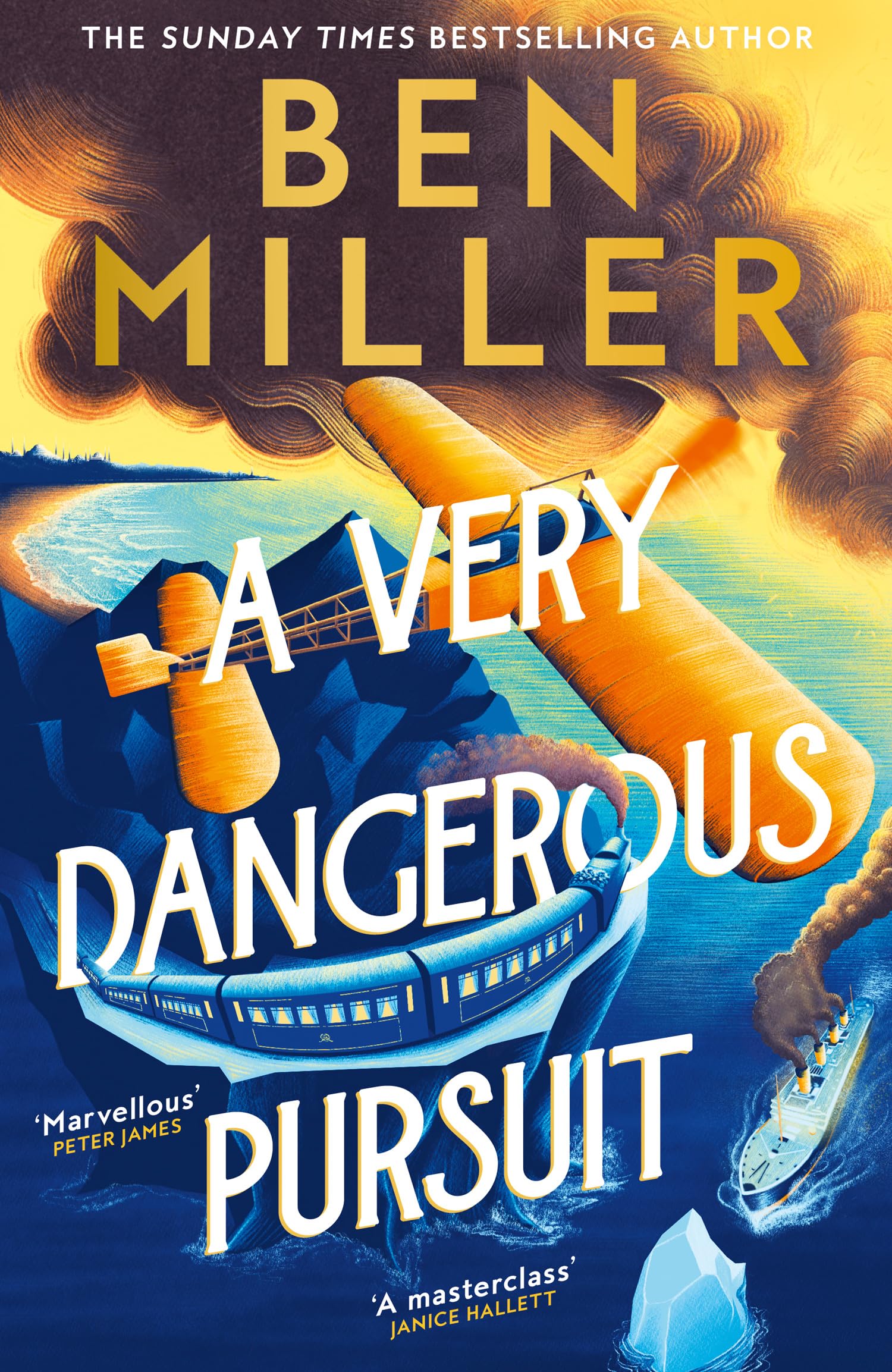 Ben Miller - Very Dangerous Pursuit - Hardback Book