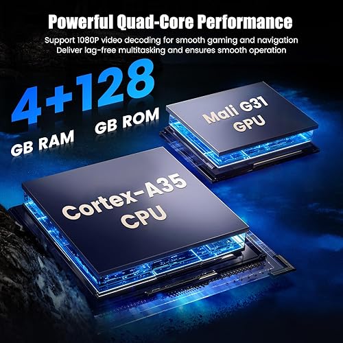 Miniatura 3 de Hikity 4+128G Android 15 Estéreo de coche para Hyundai Elantra 2014-2016, radio con pantalla táctil de 9 pulgadas con CarPlay, Android Auto,