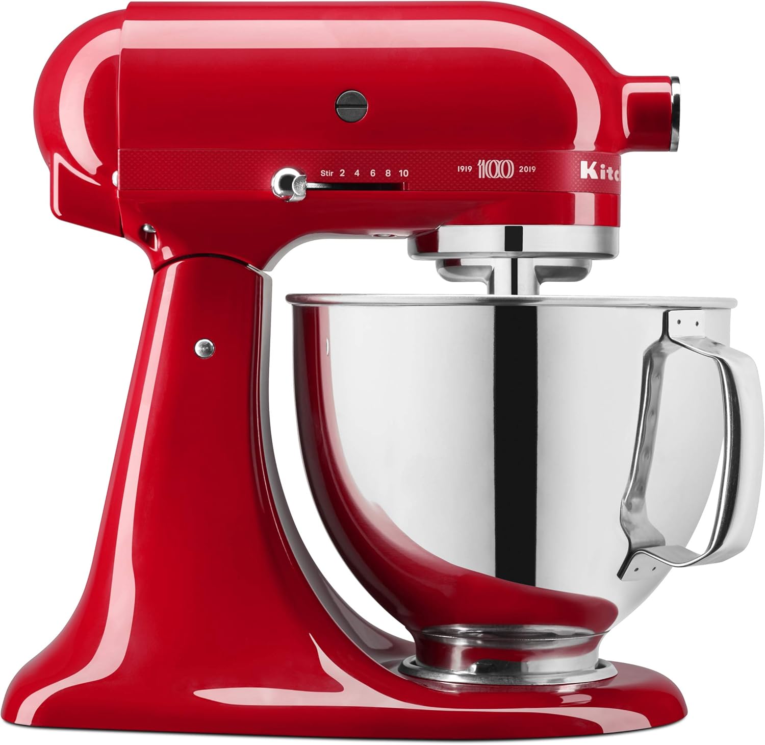 KitchenAid KSM180QHSD 100 Year Limited Edition Queen of Hearts Stand Mixer, Passion Red, 5 Qt