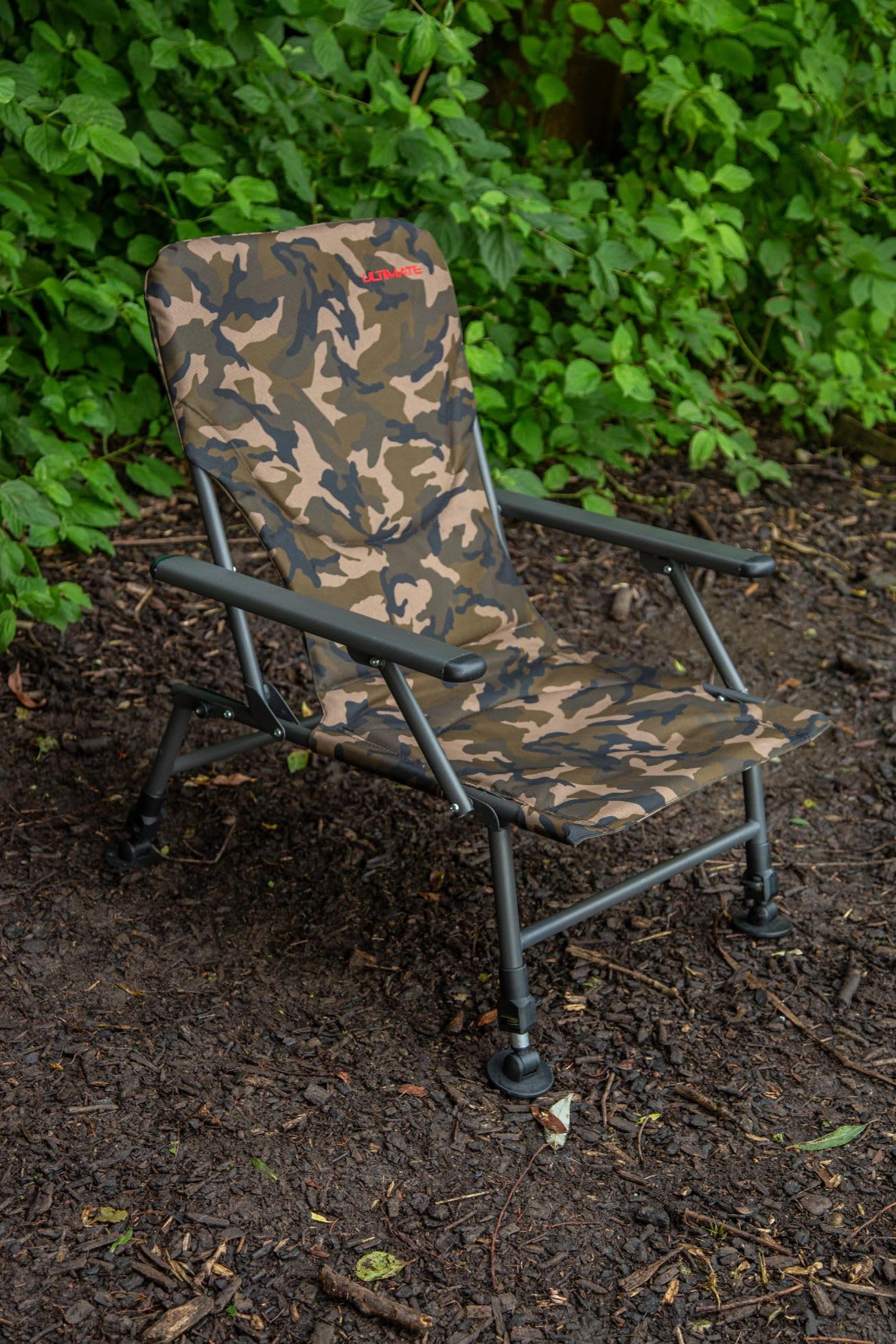 Ultimate Sedia COM4 Comfort Mimetica - Sedia Carpfishing