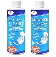 Vista 7 de NORTHWEST ENTERPRISES Solución limpiadora de retenedores ultrasónicos, concentrado para máquinas ultrasónicas, limpia protectores bucales