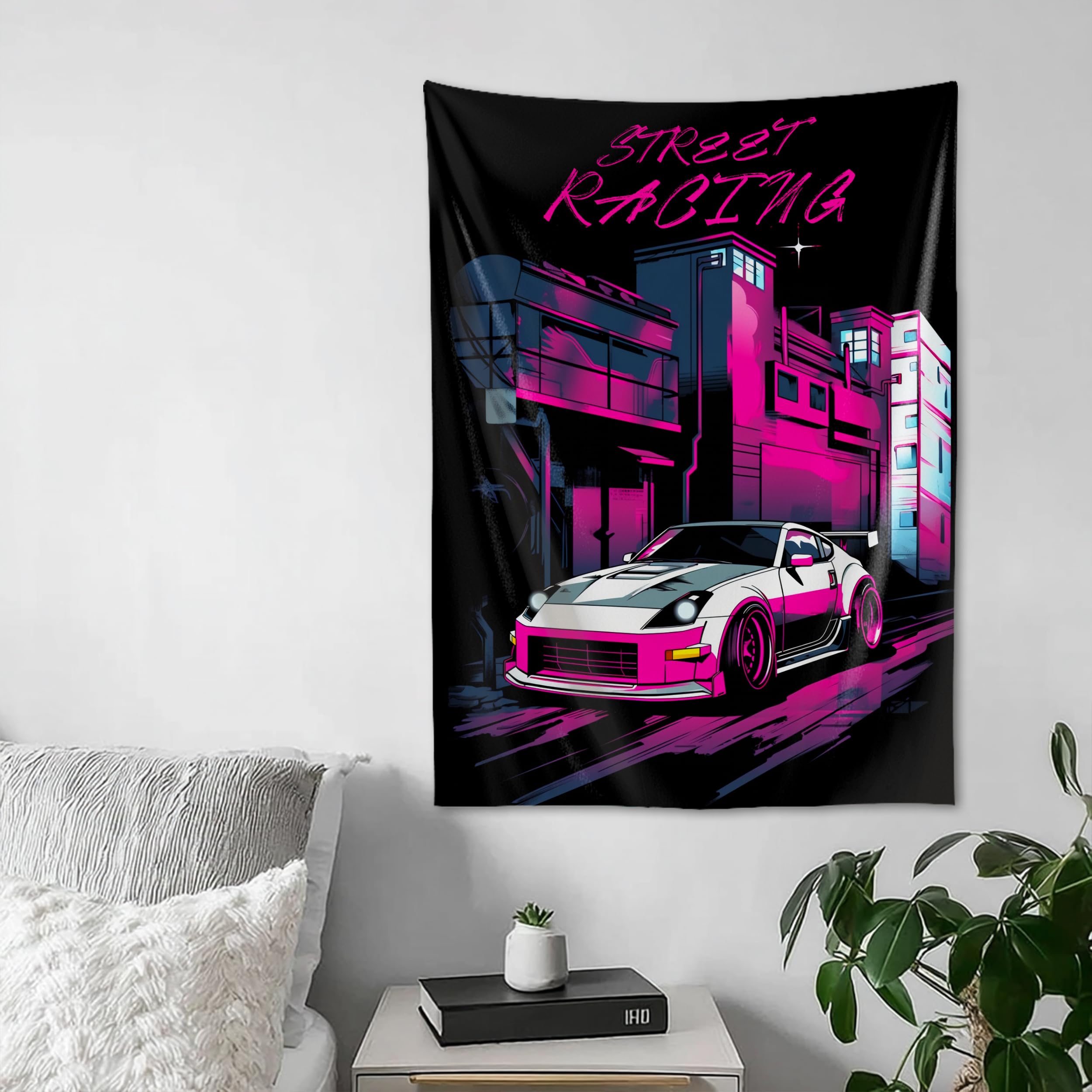 Amazon.com: QEOPGNE Japanese Anime Car Wall Art Neon Jdm Z350