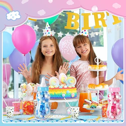 Miniatura 10 de 2 biberones de caramelo de 11 x 4 pulgadas, biberones gigantes, biberón de plástico para baby shower, fiesta, juegos, decoración de regalo (blanco)