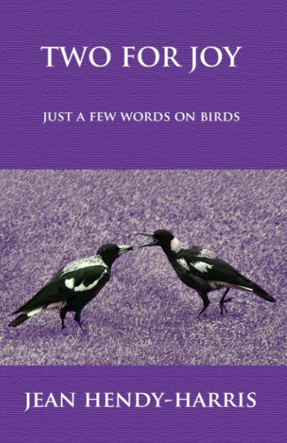 TWO FOR JOY: JUST A FEW WORDS ON BIRDS