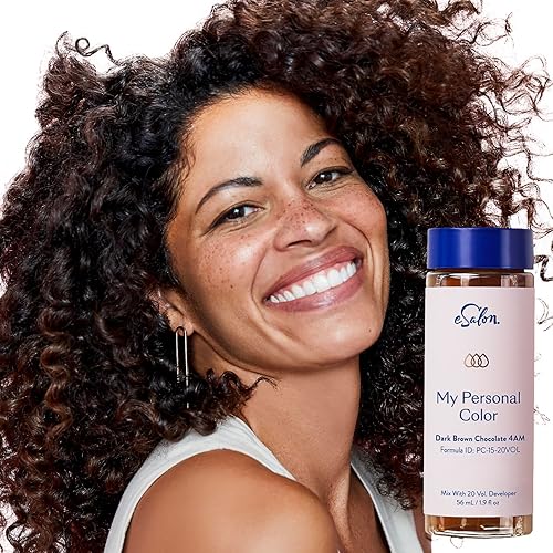 eSalon Permanent Hair Color & Hair Dye Kit - Dark