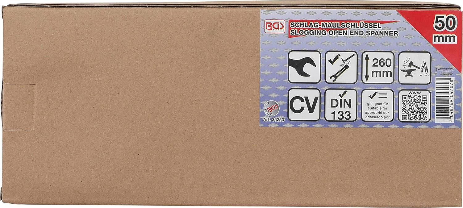 BGS 35250 | Slogging Open End Spanner | 50 mm