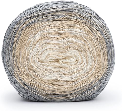 Miniatura 6 de Red Heart It's A Wrap Couture - Ovillo de hilo de 5.3 onzas, mezcla de algodón acrílico, 2 finos, 623 yardas, tejidoganchillo