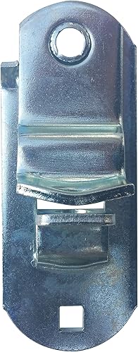 Pestillo de Bloqueo para Puerta y Rampa de Remolque -Montaje de 4"- Pestillo de Cerradura de Leva -Zinc- Fabricado en EE.UU