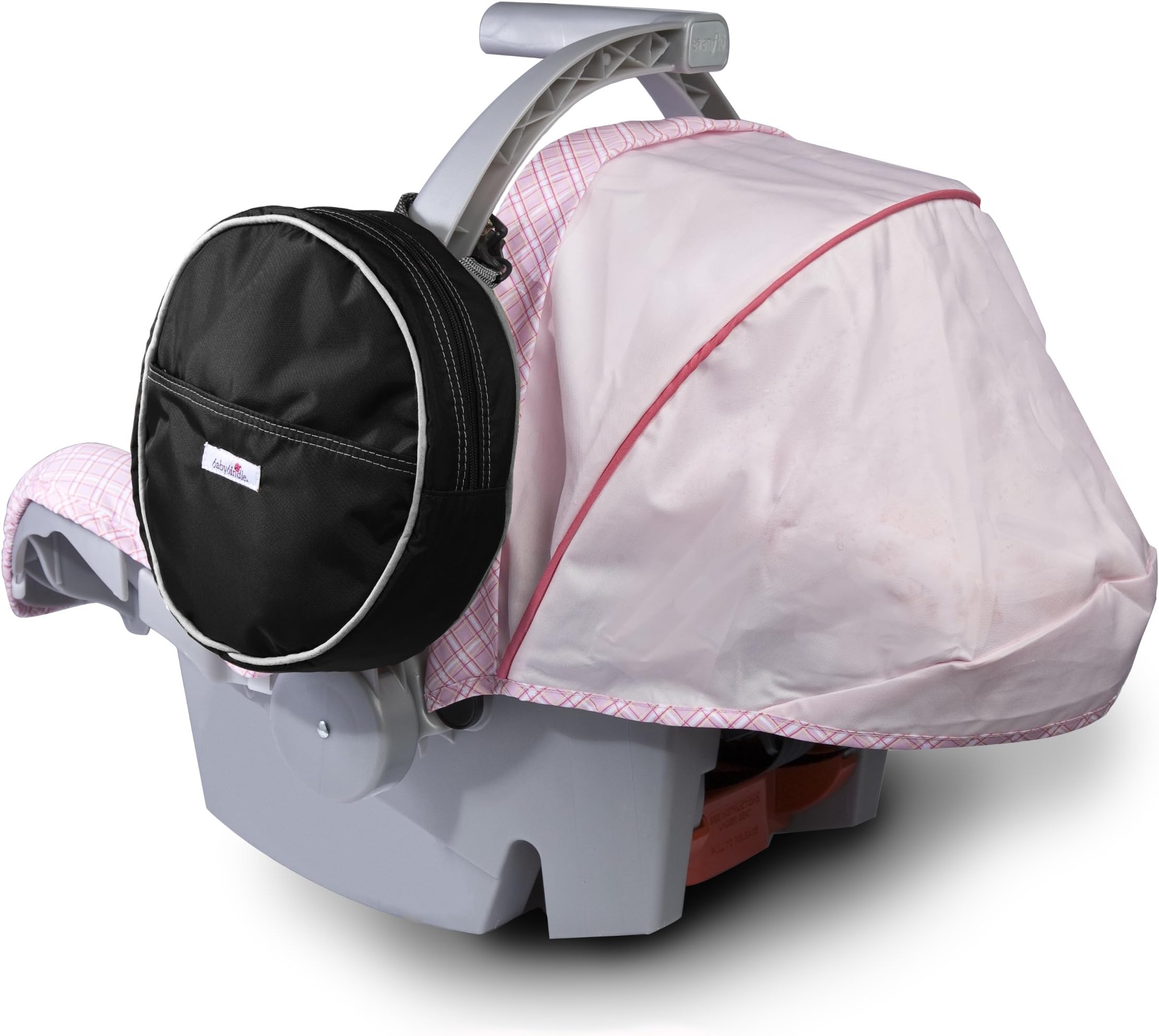 The only HANDS FREE lightweight DIAPER BAG that attaches to any child carrier, stroller, purse, shopping cart and more. AWARD WINNING SeatPak