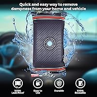 Vista 3 de Deshumidificador de coche Mega Pack – Absorbe la humedad y la condensación – 100% a prueba de fugas – Reutilizable (2.2lbs/1kg)