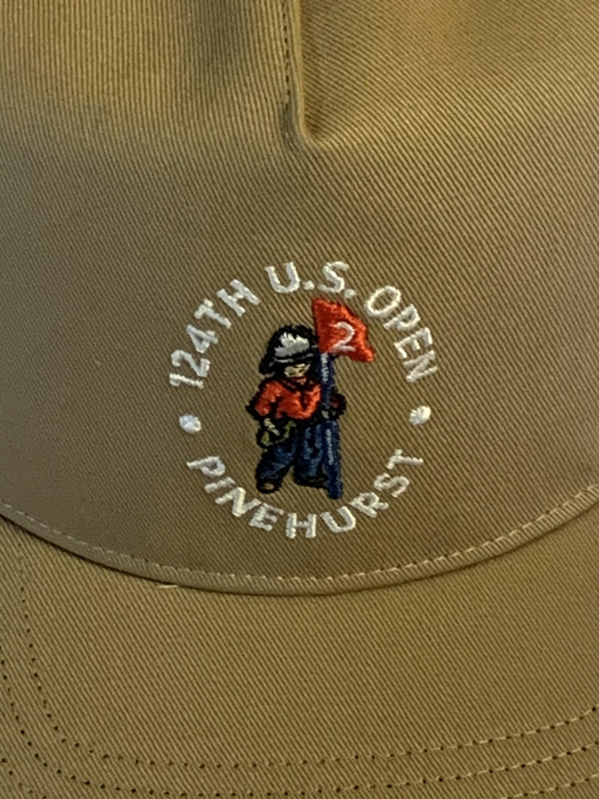 Amazon.com: 2024 US Open Golf Hat Pinehurst Khaki course exclusive