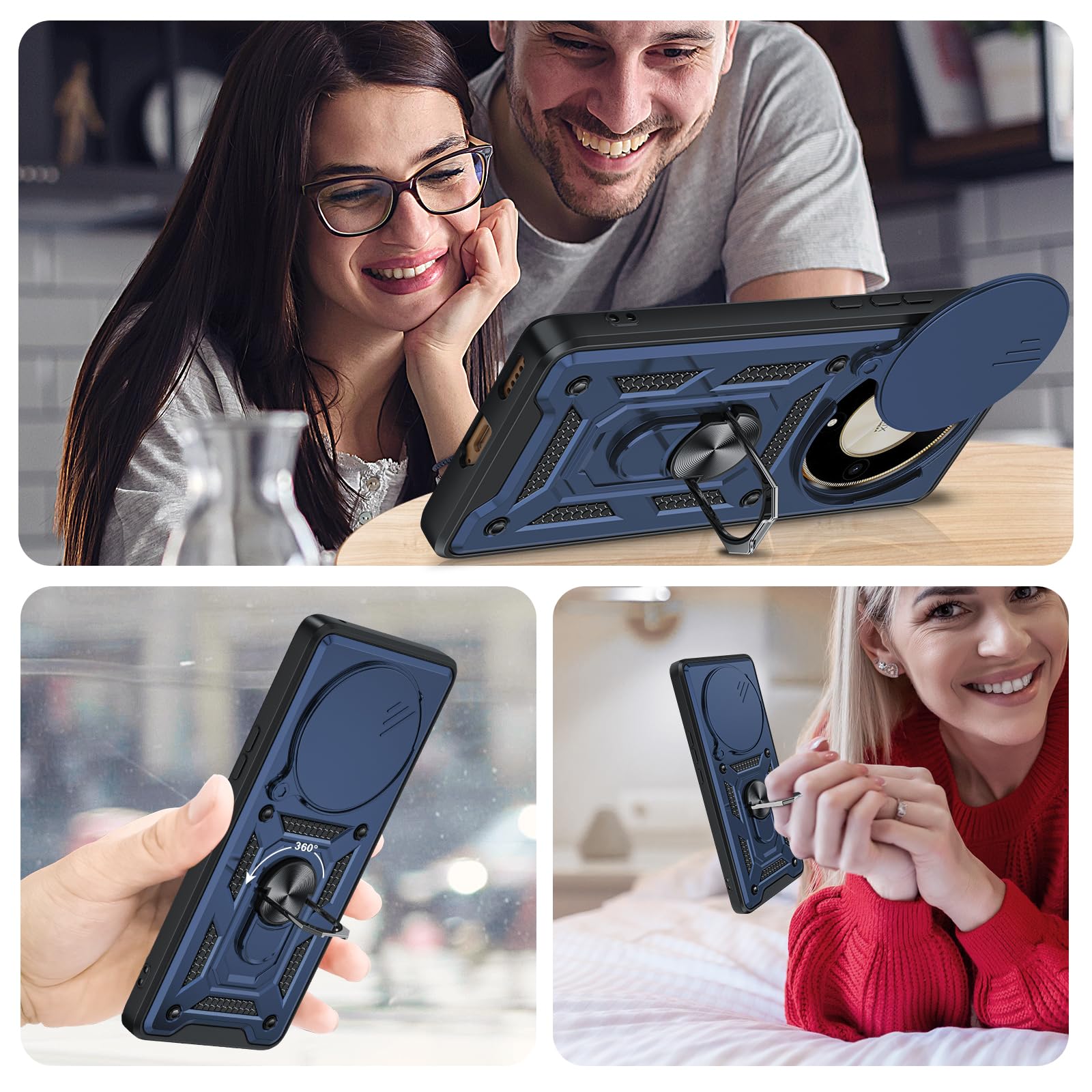 Per LG K7 (LG M1) Custodia Per Fondina 360 Con Chiusura - Foto 10