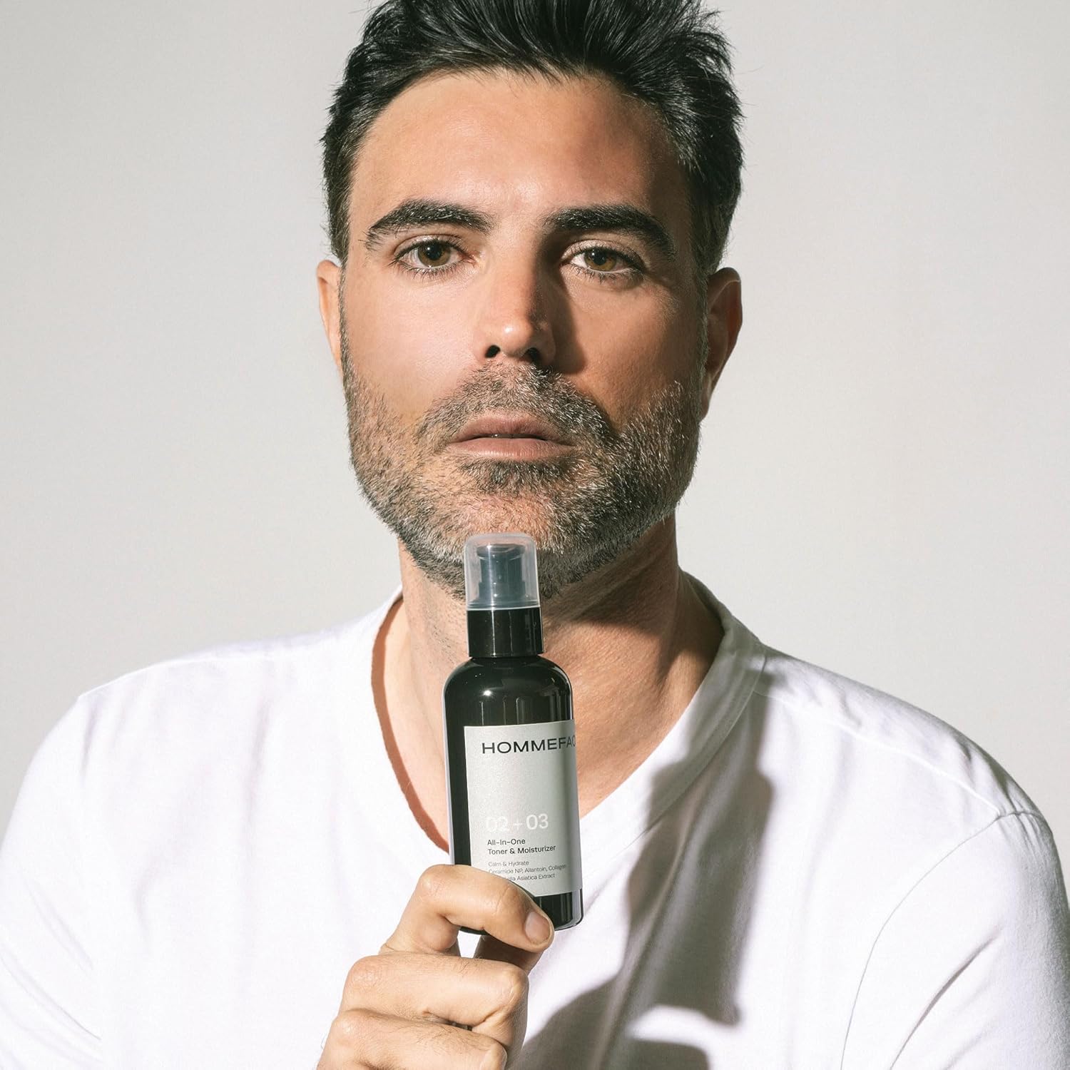 HOMMEFACE Men’s All-in-One Face Toner & Moisturizer, 5.07 fl oz - Lightweight, Alcohol-Free, After Shaving - Korean Skincare Technology with Collagen, Ceramide & Witch Hazel - Image 3