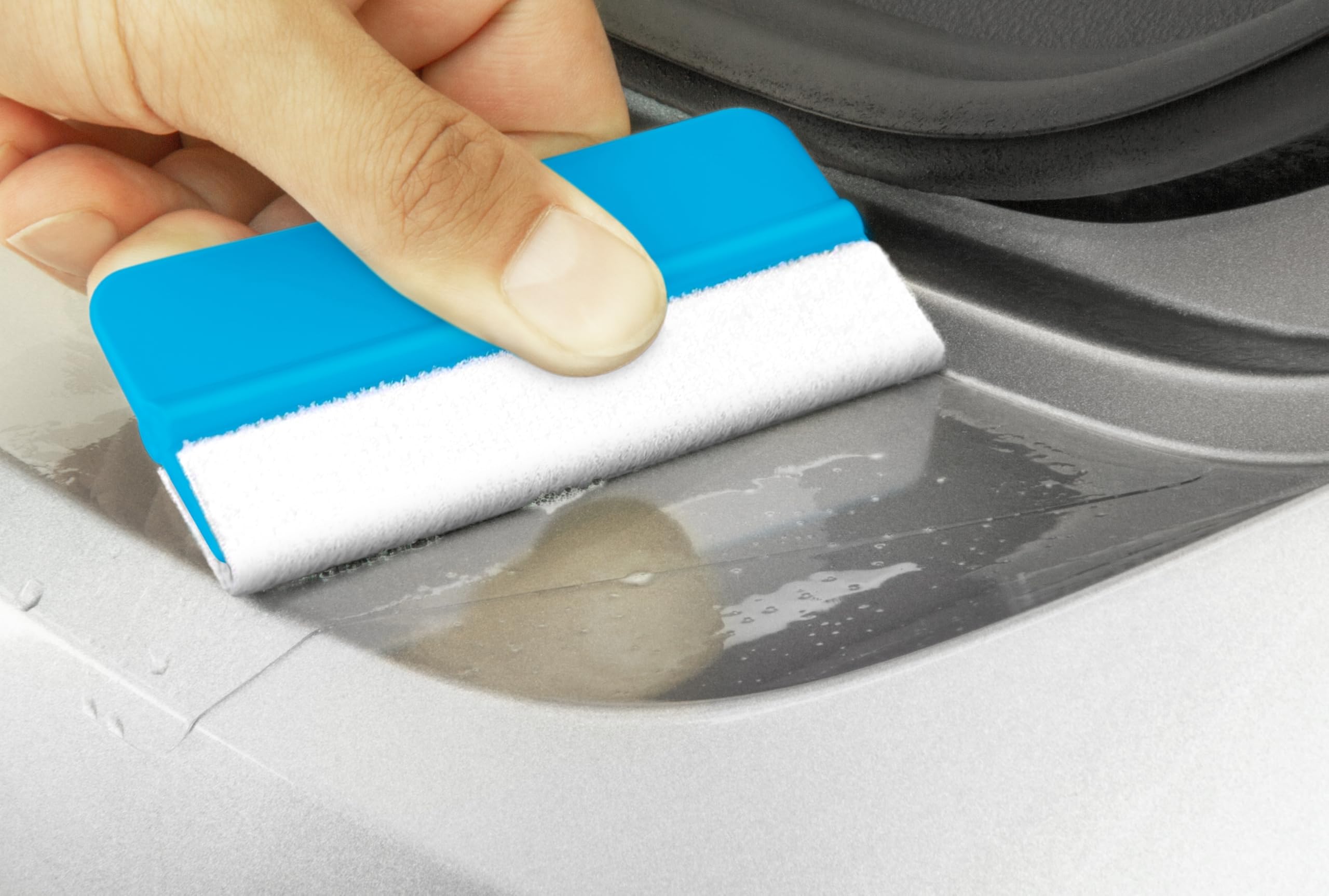 uProtect Pellicola Protettiva per Bordo di Carico Set completo per Skoda Kodiaq 2 (II) PS7 I 2023-2026 - Protezione Paraurti, antigraffio, per vernice - Trasparente Lucido