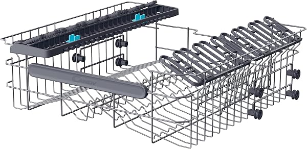 Candy Rapido' Lavastoviglie a Libera Installazione 60 cm, 14 Coperti, 5 Programmi, Classe E, Ciclo Rapido 49 Min, Partenza Ritardata, Connessione Wi-Fi + BLE, 59,7 x 59,8 x 81,8 cm, Inox - CF 4E7L0X - 5