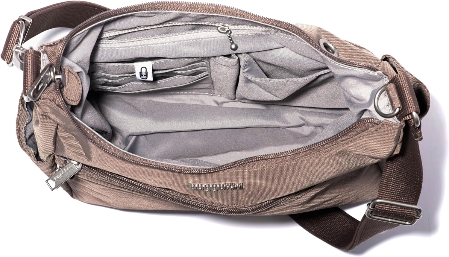 Baggallini womens Securtex Anti-theft Free Time Crossbody Bag | Securtex, Anti-Theft - Image 10