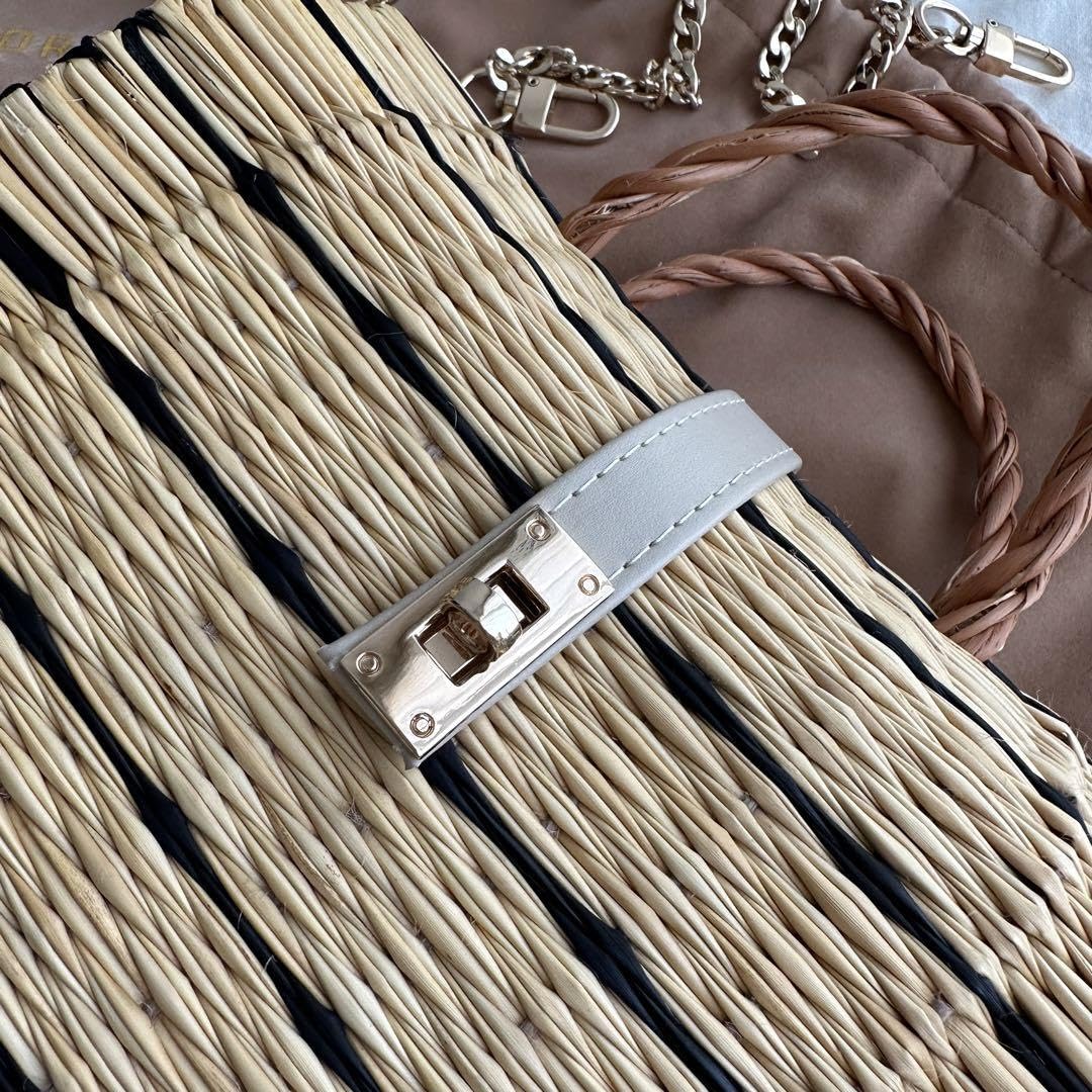 Amazon.co.jp: PORTA ポルタ bag カゴバッグ かご : ファッション 