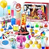 210 Experiments Science Kit for Kids, Boys Girls Birthday Toys Gifts Idea, Chemistry Set, Volcano, S.T.E.M Science Educational Project