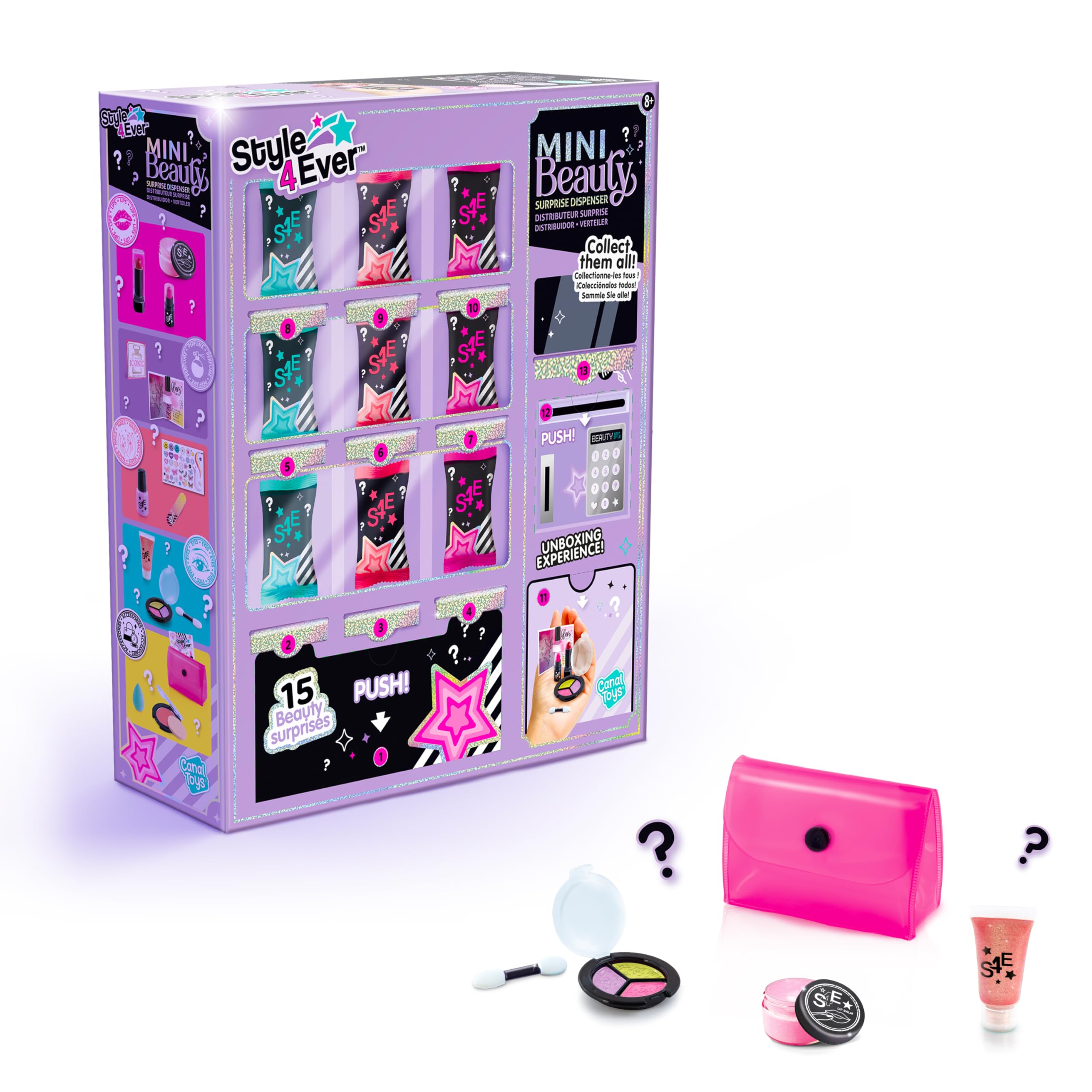 Style 4 Ever Mini Beauty Surprise Dispenser – Mystery Unboxing Toy