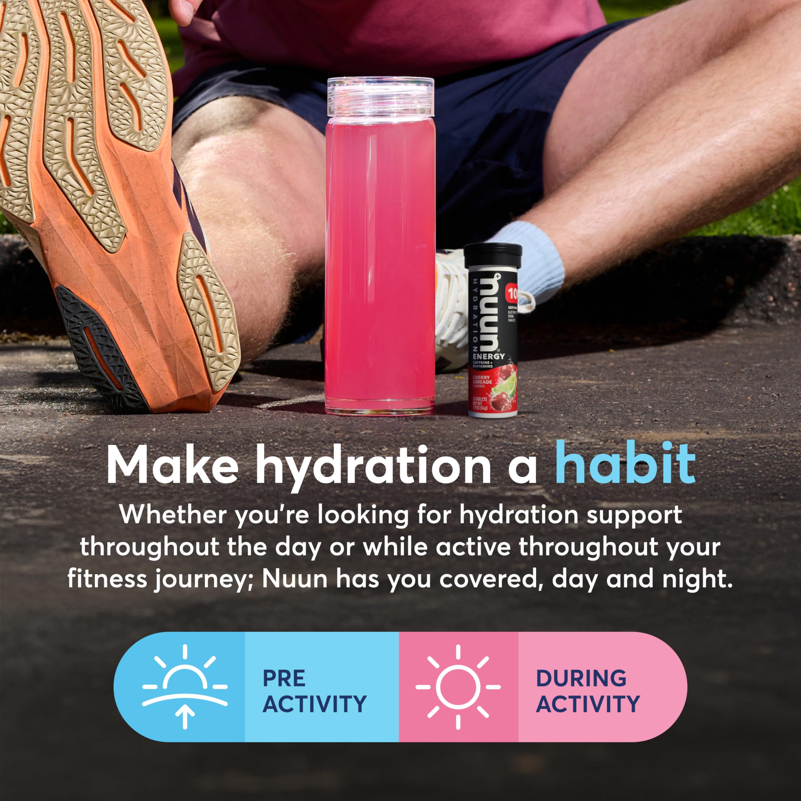 Nuun Energy Caffeine + B Vitamins Mixed Flavors, GF & Vegan, 6 Pack — Amazon image 4