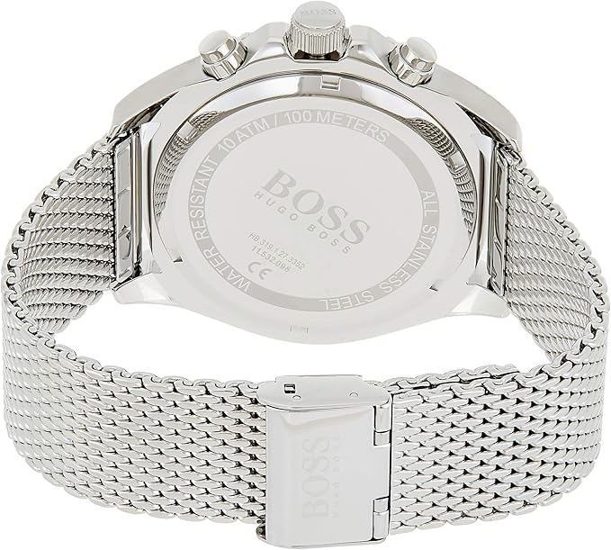 HUGO BOSS 1513703 Ocean Edition 10 ATM/330 FT Gold Chronograph Watch  Original £72.00 - PicClick UK