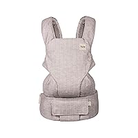Vista 18 de Baby Tula Explore - Portabebés de algodón de 7 a 45 libras, portabebés ajustable para recién nacidos a niños pequeños, múltiples posiciones
