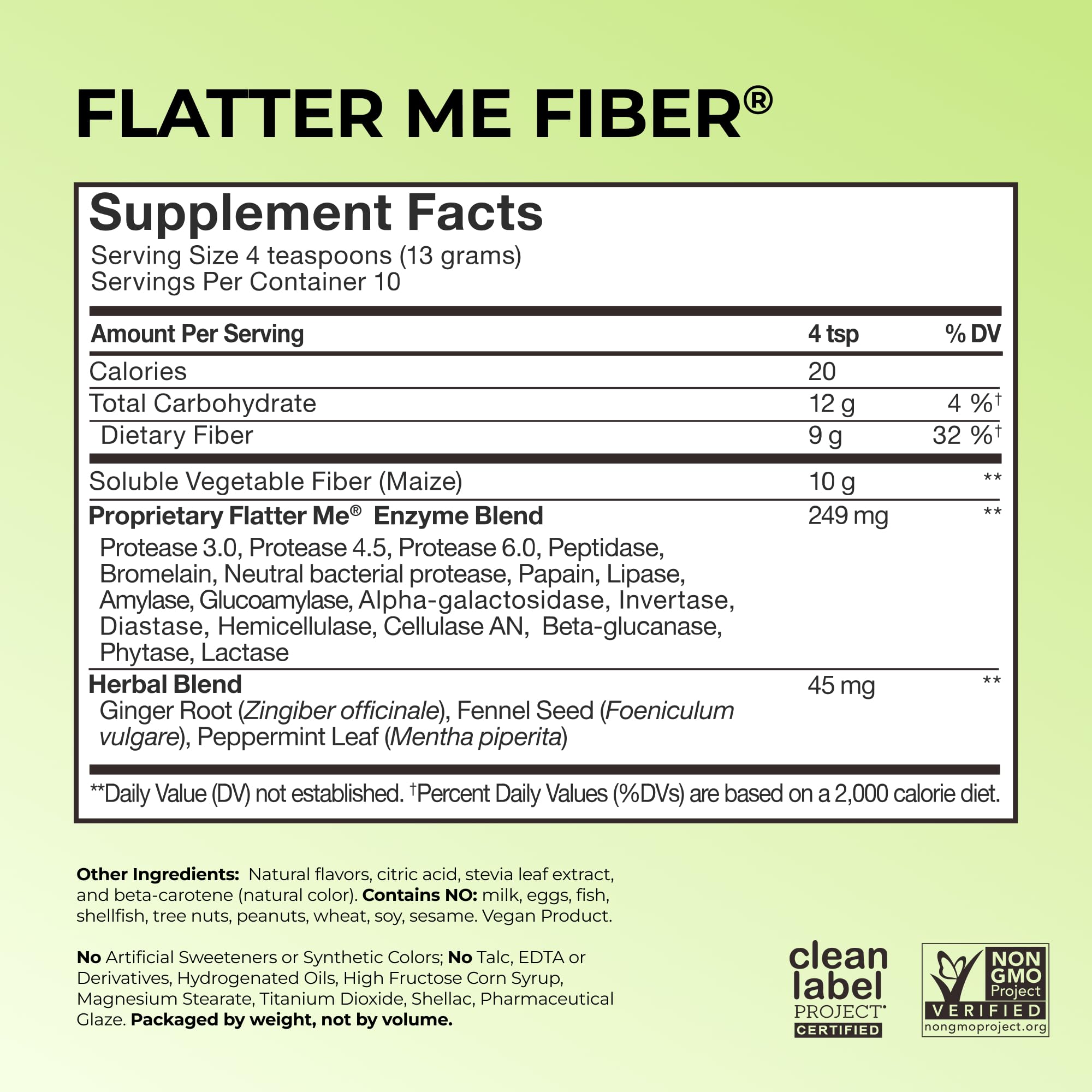 HUM Flatter Me Fiber Pineapple Passion Fruit Fiber Powder, 10 Servings — Amazon image 6