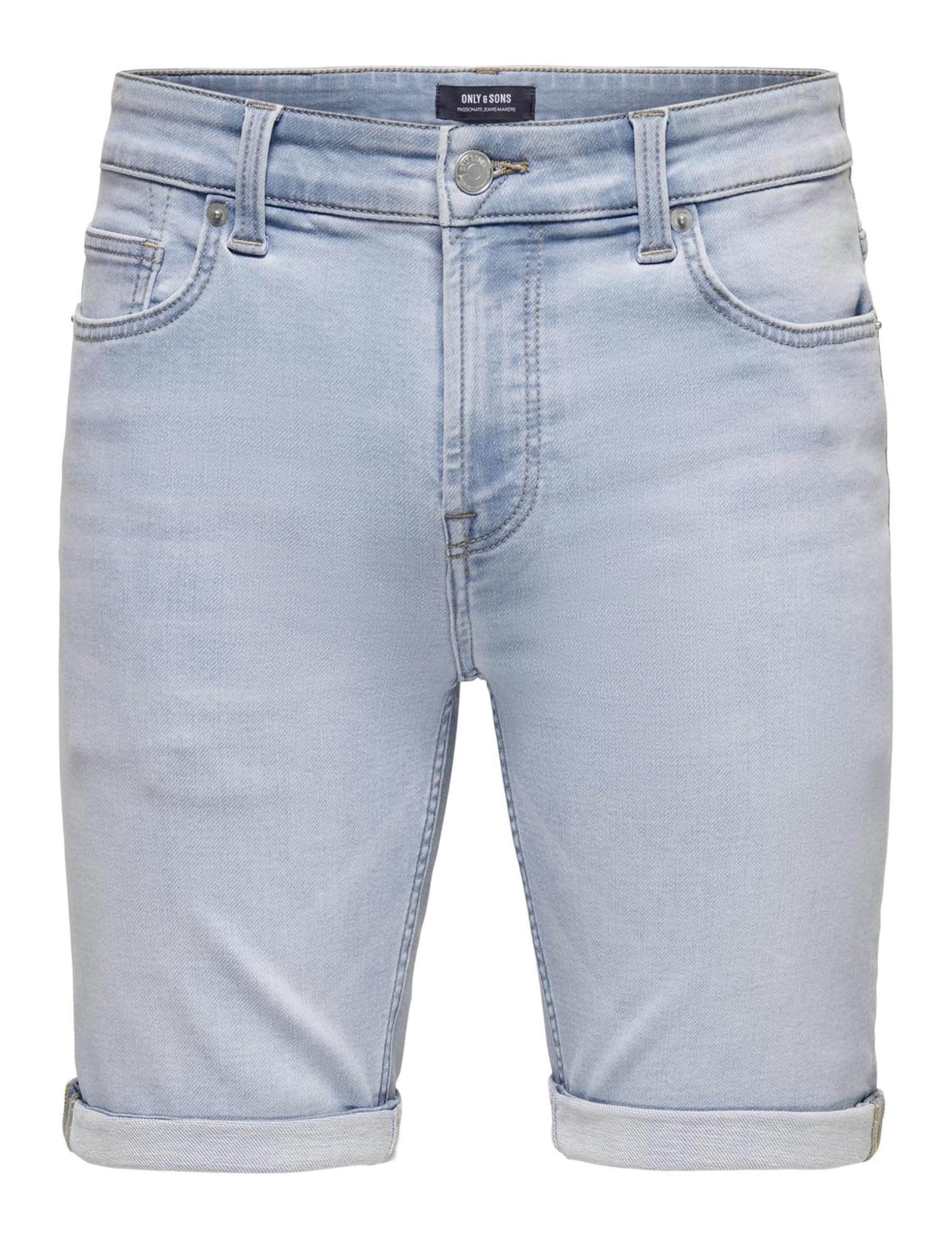 Only & Sons Herren Jeansshorts