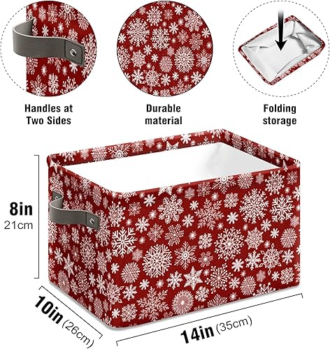 Miniatura 4 de Contenedores de almacenamiento en forma de cubo con asas, cestas de almacenamiento para armario, cesta de tela Oxford para almacenamiento, cesta