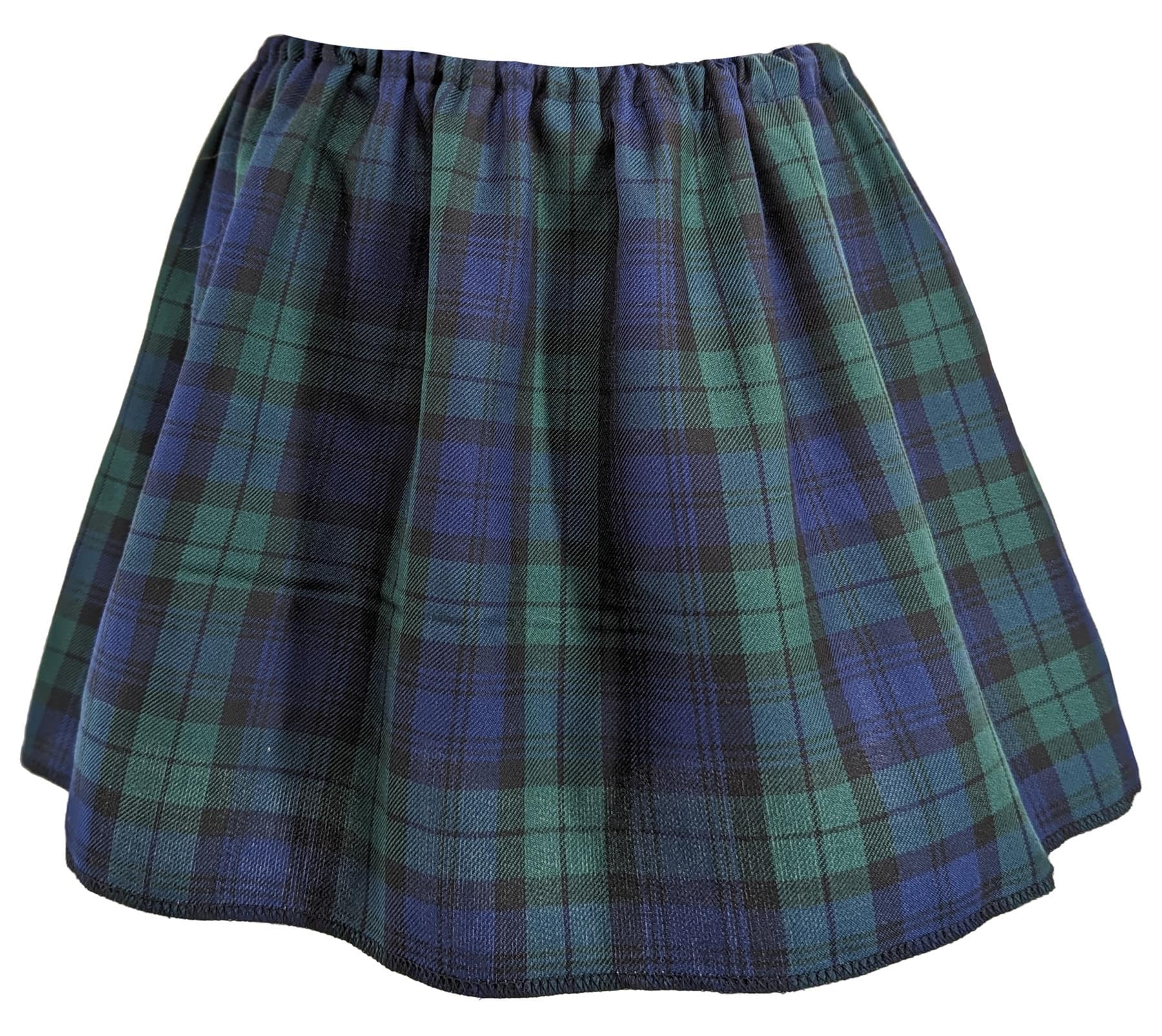 The Dragons Den Adults Tartan 14" Length Sports Skirt Pub Golf Tennis Hen Party Fancy Dress [Blackwatch L-XL]