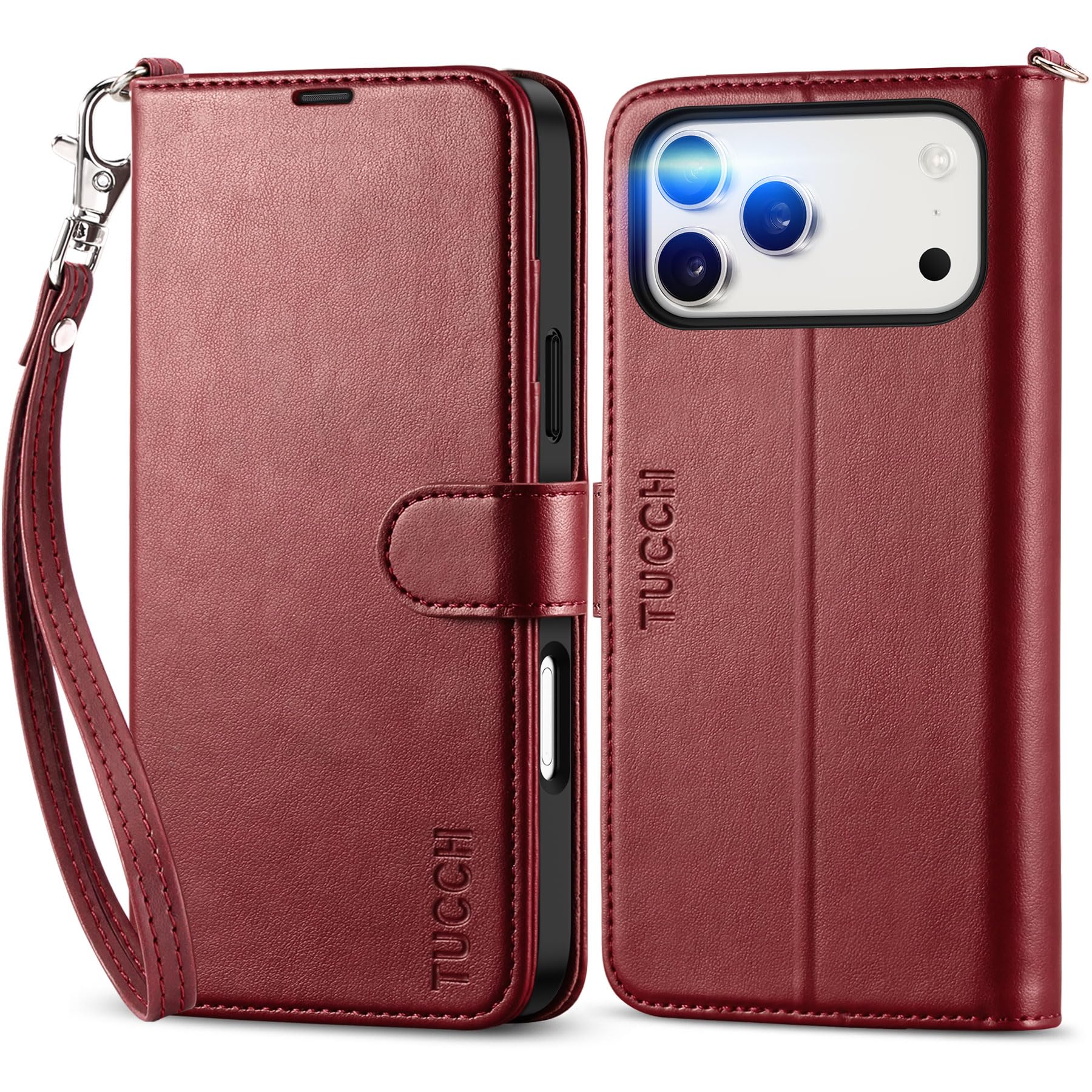 Coque iPhone 17 Pro Max protection robuste anti rayures rouge - 7