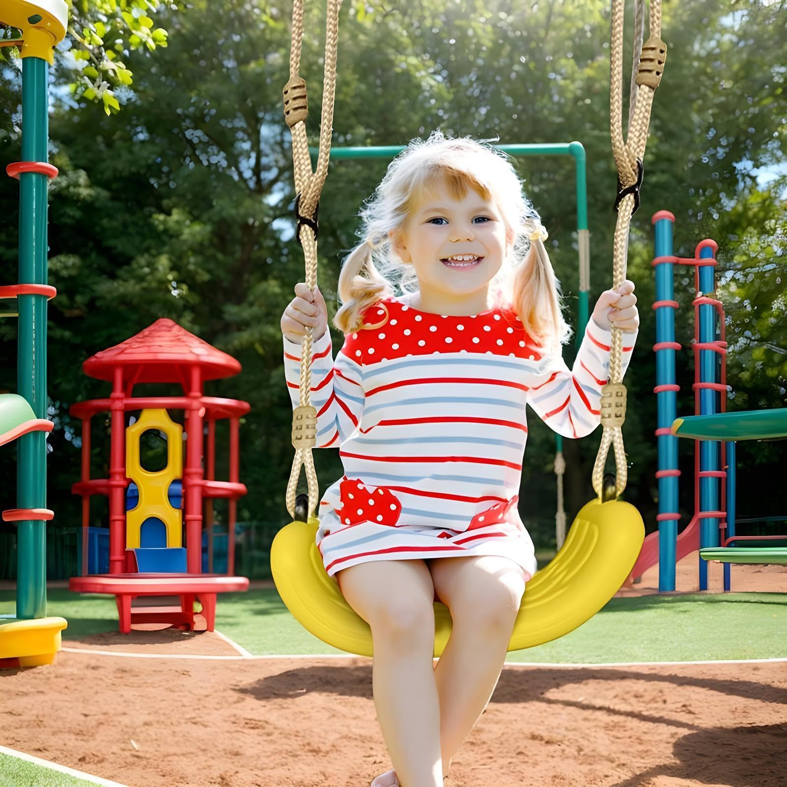 Para Niños Hamaca De Cuerda Ajustable Con Capacidad De 200 Kg