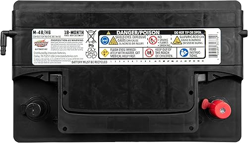 Miniatura 4 de Interstate Batteries Batería de repuesto para automóvil Group H6 (M-48H6) 12 V, 700 CCA, batería de repuesto para automóviles, camiones y SUV