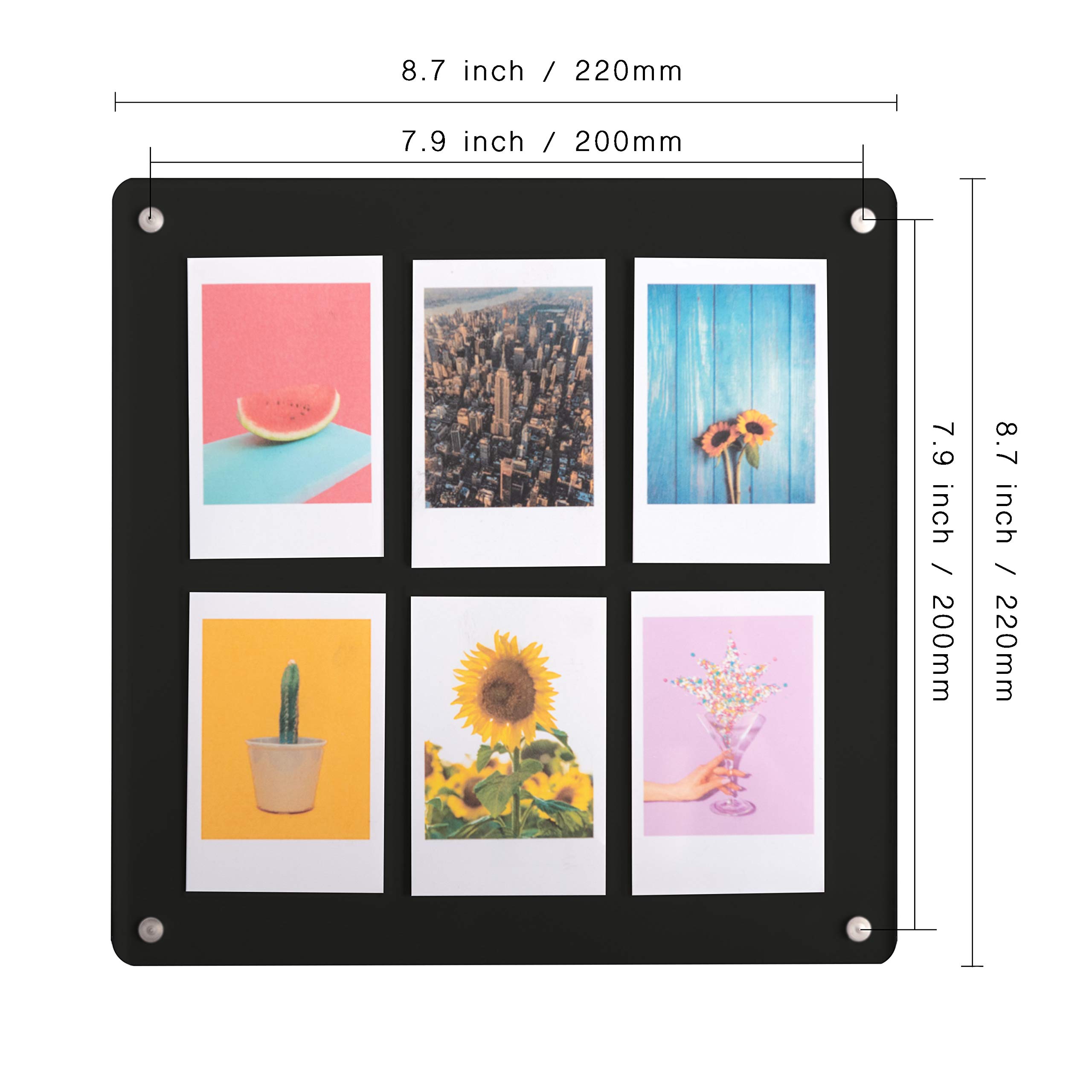 フォトフレーム HAPPY FRAME Amazon.com - The Happy Frame Collage Photo Frame, 8x8 - Polaroid