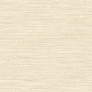 Norwall SB37918 Grasscloth Prepasted Wallpaper, Cream - Amazon.com