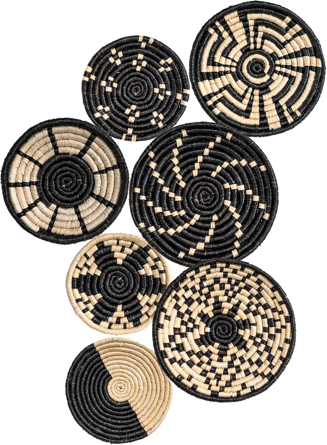 LiLaCraft Handmade Wall Decor, Wicker Wall Decor, Boho Wall